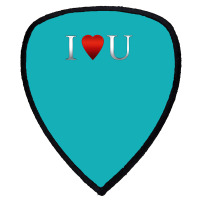 I Love U Heart Shield S Patch | Artistshot