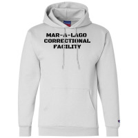 Funny Mar A Lago Correctional Facility   Trump Halloween T Shirt Champion Hoodie | Artistshot