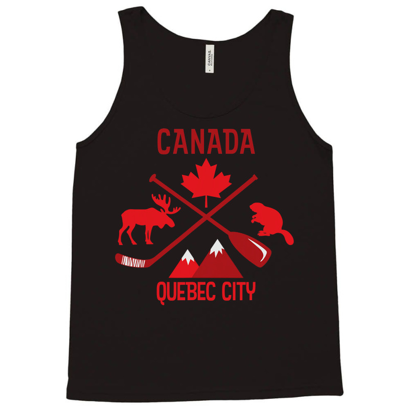 Quebec City Canada Product Tank Top by cm-arts | Artistshot