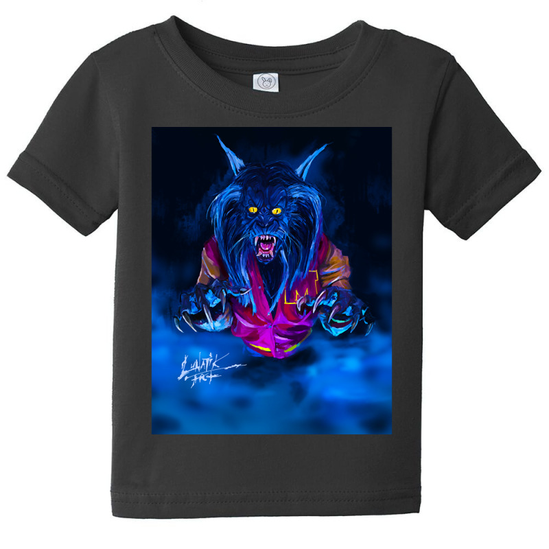 Thriller Werewolf Baby Tee by atereabag | Artistshot