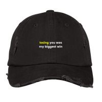 Losing You Was My Biggest Win Vintage Cap | Artistshot