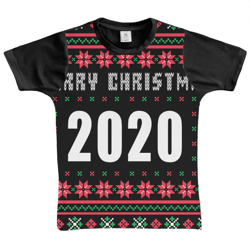 Merry Christmas 2020 Theme Pattern Graphic Youth T-shirt | Artistshot