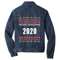 Merry Christmas 2020 Theme Pattern Men Denim Jacket | Artistshot