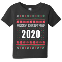 Merry Christmas 2020 Theme Pattern Baby Tee | Artistshot