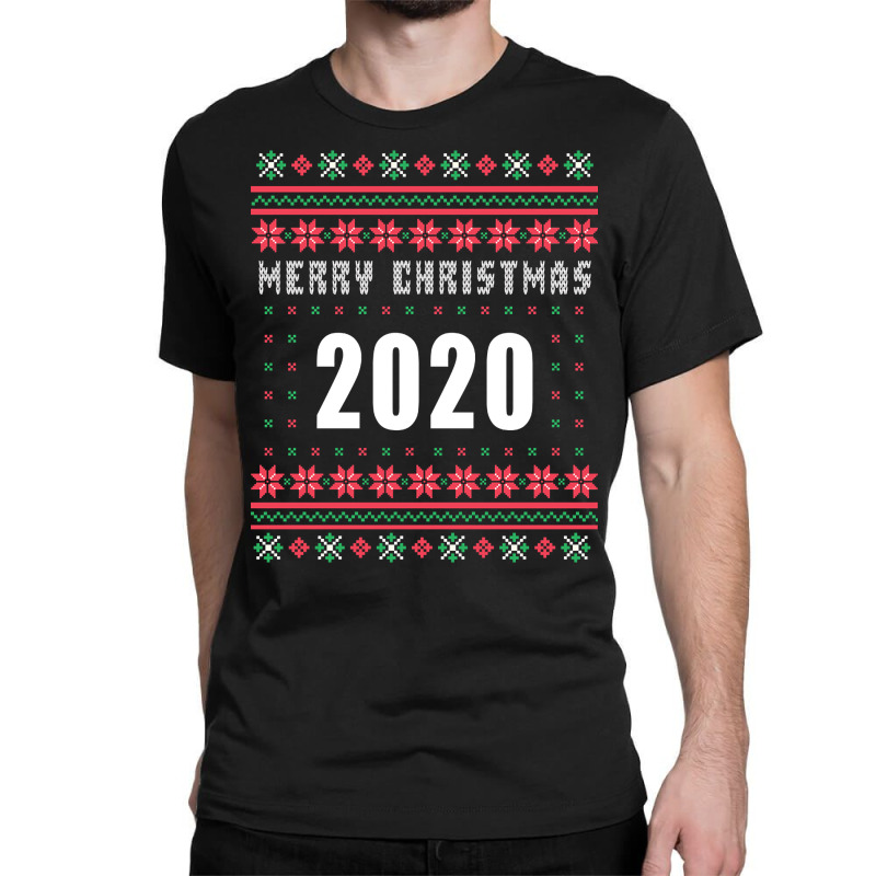 Merry Christmas 2020 Theme Pattern Classic T-shirt | Artistshot