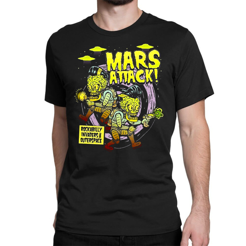 Mars attack t on sale shirt