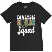 Nurse Squad Stethoscope Nursing Dialysis Nurse V-neck Tee | Artistshot