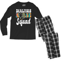 Nurse Squad Stethoscope Nursing Dialysis Nurse Men's Long Sleeve Pajama Set | Artistshot