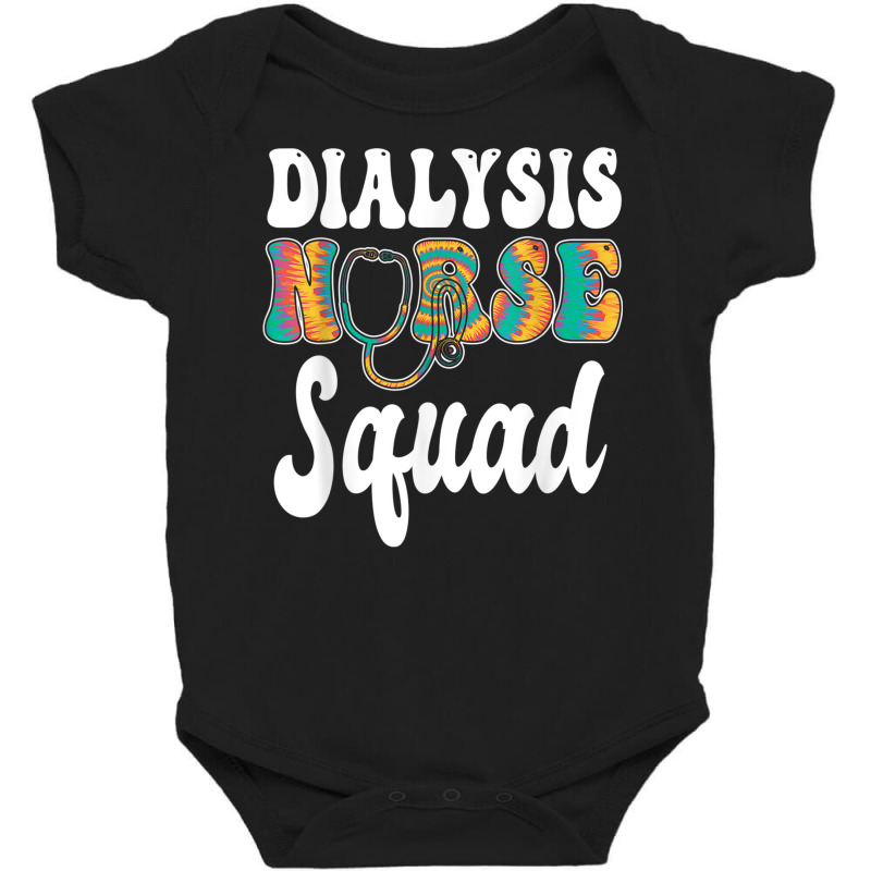 Nurse Squad Stethoscope Nursing Dialysis Nurse Baby Bodysuit by August | Artistshot