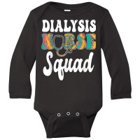 Nurse Squad Stethoscope Nursing Dialysis Nurse Long Sleeve Baby Bodysuit | Artistshot