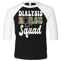 Nurse Squad Stethoscope Nursing Dialysis Nurse Toddler 3/4 Sleeve Tee | Artistshot