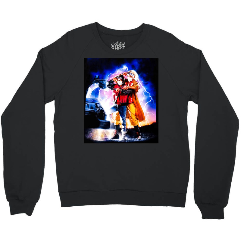 Back To The Future, Back, To The, Future, Back To The Futures, Back To Crewneck Sweatshirt by cm-arts | Artistshot