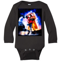 Back To The Future, Back, To The, Future, Back To The Futures, Back To Long Sleeve Baby Bodysuit | Artistshot