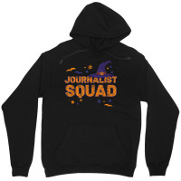 Journalist Squad Witch Halloween Matching Reporter Unisex Hoodie | Artistshot