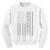 Chaplain American Flag T Shirt Youth Sweatshirt | Artistshot