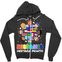 Hispanic Heritage Month Latin American Flag Kids Boys Girls T Shirt Zipper Hoodie | Artistshot