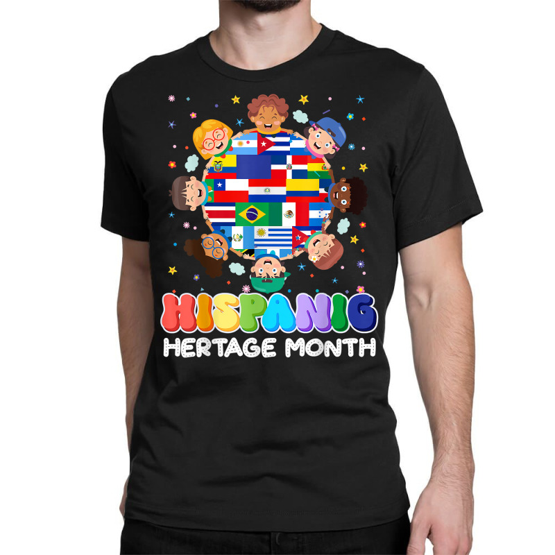 Hispanic Heritage Month Latin American Flag Kids Boys Girls T Shirt Classic T-shirt by cm-arts | Artistshot