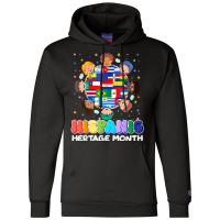 Hispanic Heritage Month Latin American Flag Kids Boys Girls T Shirt Champion Hoodie | Artistshot