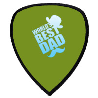 World's Best Dad Ever Shield S Patch | Artistshot