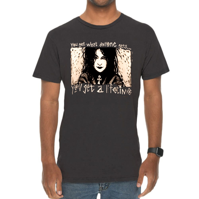 Death Sandman, You Get A Lifetime, Death, Sandman, You, Get A Lifetime Vintage T-Shirt by cm-arts | Artistshot