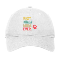 Best Khala  Mom Ever Vintage Women Mother Dog Lover T Shirt Adjustable Cap | Artistshot