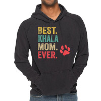 Best Khala  Mom Ever Vintage Women Mother Dog Lover T Shirt Vintage Hoodie | Artistshot