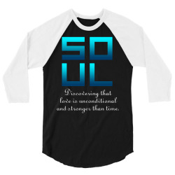 Soul (Soul + Mate Couples Design) 3/4 Sleeve Shirt | Artistshot