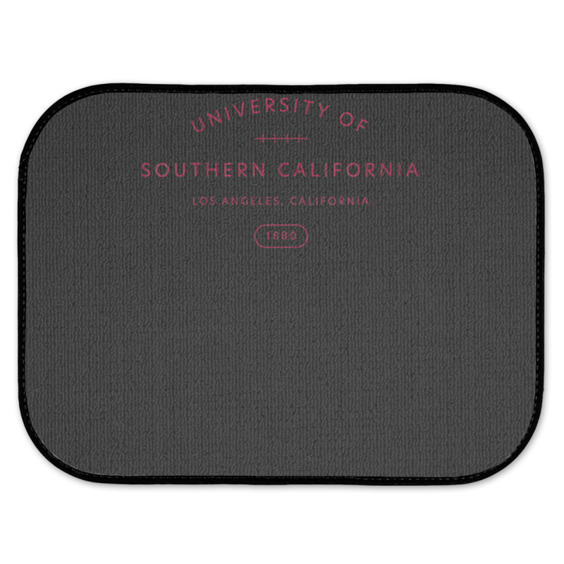 Usc Womens Cardinal 1880 Los Angeles California V-neck Rear Car Mat | Artistshot