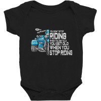 Motorcycle Trike Motortrike Three Wheeler Biker Quote Baby Bodysuit | Artistshot