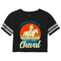 Horseman Rider Horses Vintage I Have A Horse Scorecard Crop Tee | Artistshot