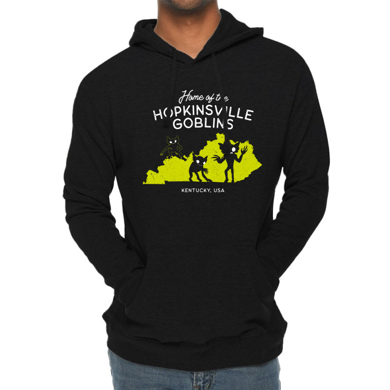 Home Of The Hopkinsville Goblins, Kentucky Usa, Home, Of The Hopkinsvi Lightweight Hoodie | Artistshot