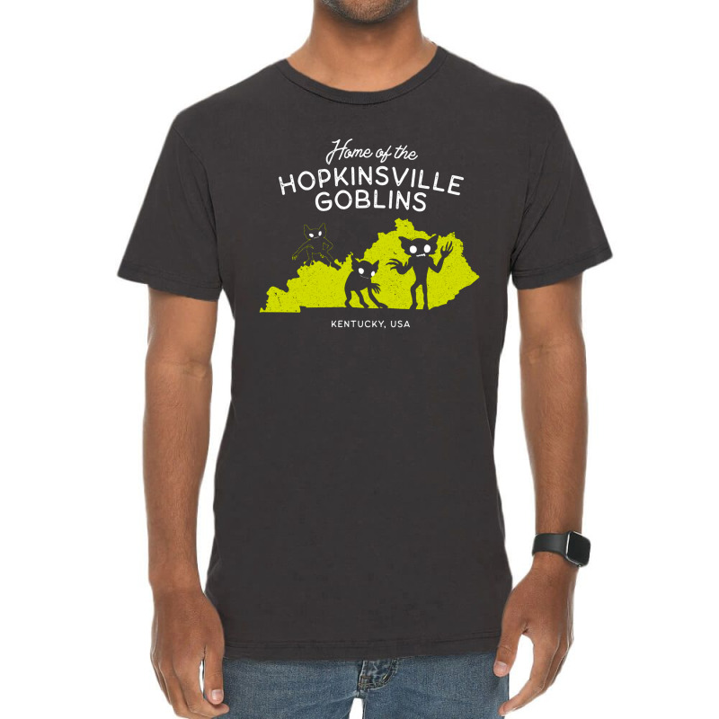 Home Of The Hopkinsville Goblins, Kentucky Usa, Home, Of The Hopkinsvi Vintage T-shirt | Artistshot