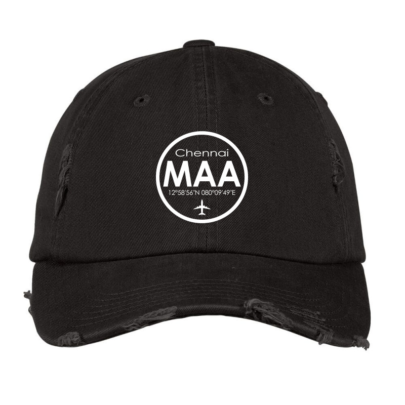 Maa, Chennai International Airport Vintage Cap | Artistshot