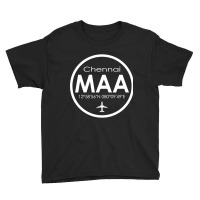 Maa, Chennai International Airport Youth Tee | Artistshot