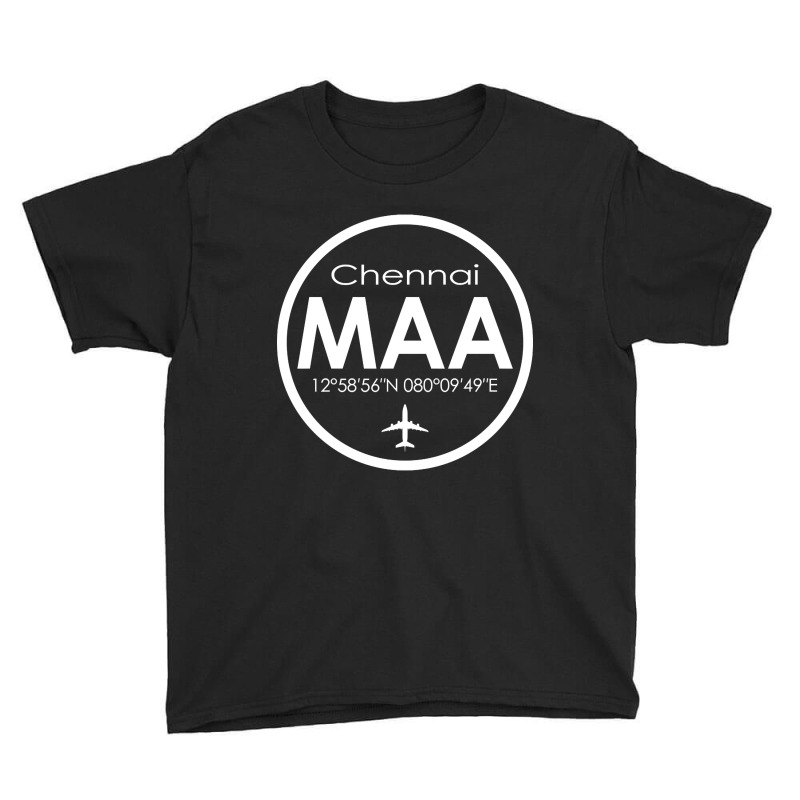 Maa, Chennai International Airport Youth Tee | Artistshot