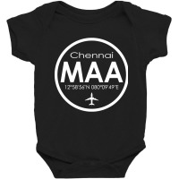 Maa, Chennai International Airport Baby Bodysuit | Artistshot