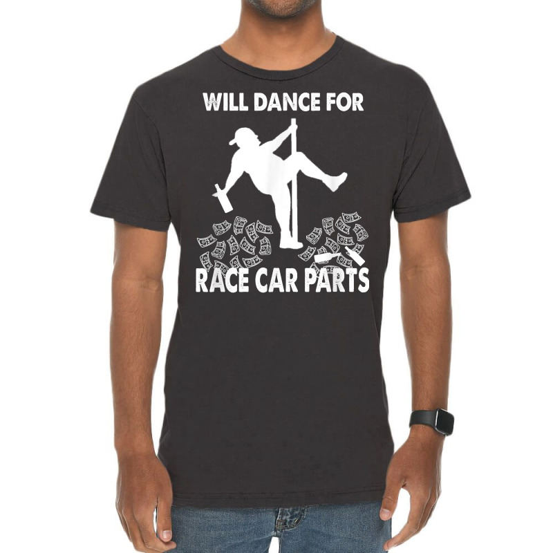 Mens Funny Dirt Track Racing Stock Car Dirt Racing T Shirt Vintage T-Shirt by cm-arts | Artistshot