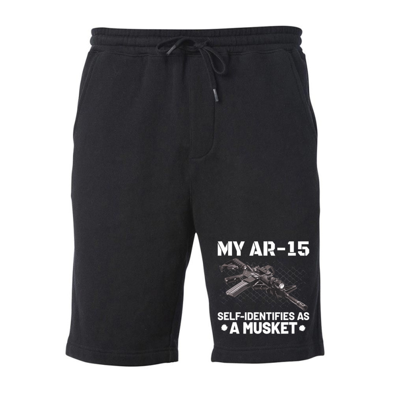 My Ar-15 Self-identifies As A Musket Fleece Short by cm-arts | Artistshot