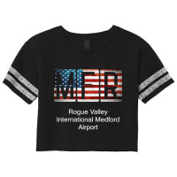 Mfr Rogue Valley International Medford Airport Scorecard Crop Tee | Artistshot