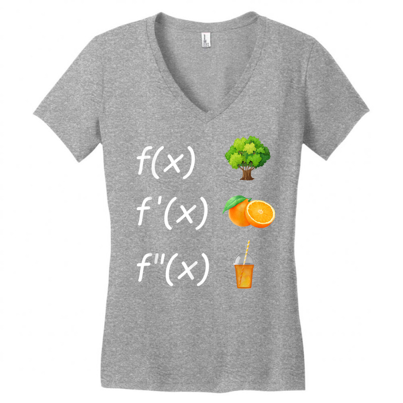 Funny Derivative Analysis Calculus Mathematics Math Teacher T Shirt Women's V-Neck T-Shirt by cm-arts | Artistshot