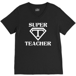 Super Teacher V-Neck Tee | Artistshot