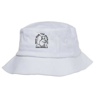 Who Run The World Squirrels Bucket Hat Designed By Yusup