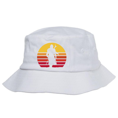Mando Retro Bucket Hat Designed By Waroenk Design