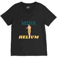 Miss Helium The Teacher V-neck Tee | Artistshot