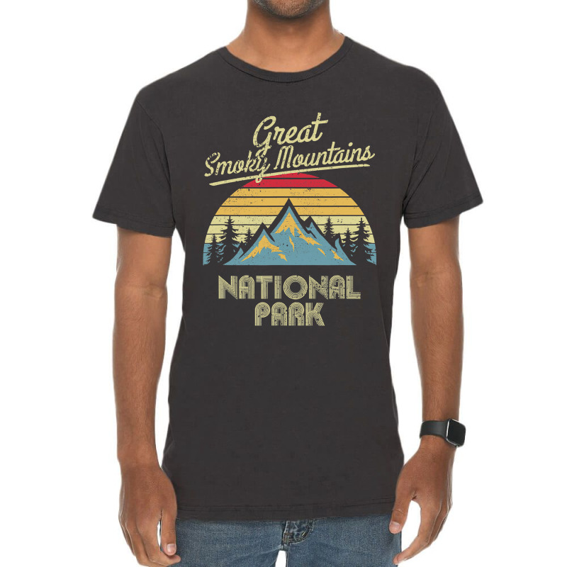 Vintage Great Smoky Mountains National Park Mountain T Vintage T-shirt | Artistshot