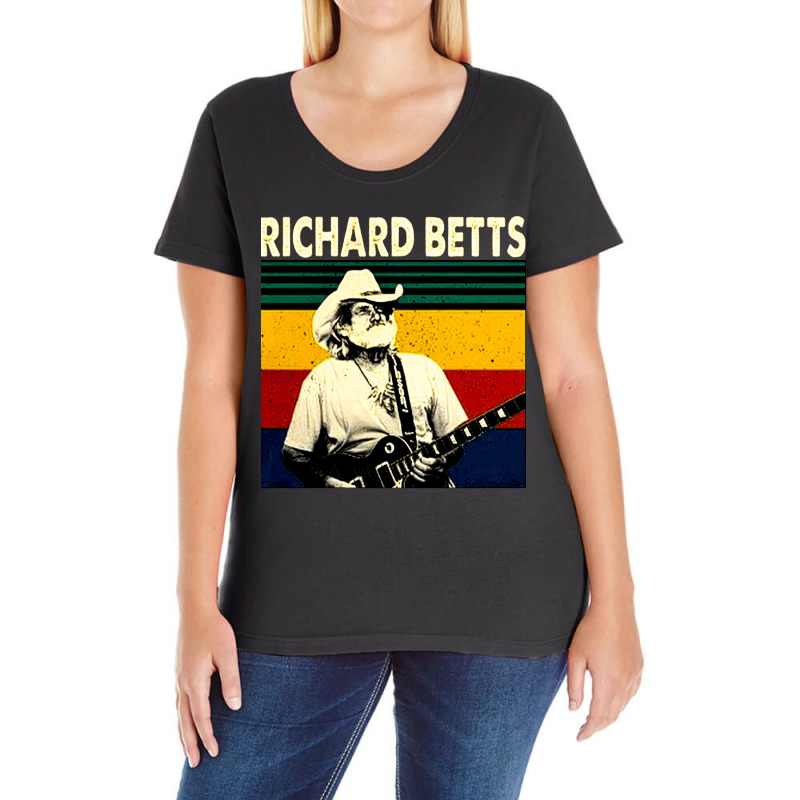 Richard Dickey Betts, Richard, Dickey, Betts, Richard Dickey Bett, Ric Ladies Curvy T-Shirt by cm-arts | Artistshot