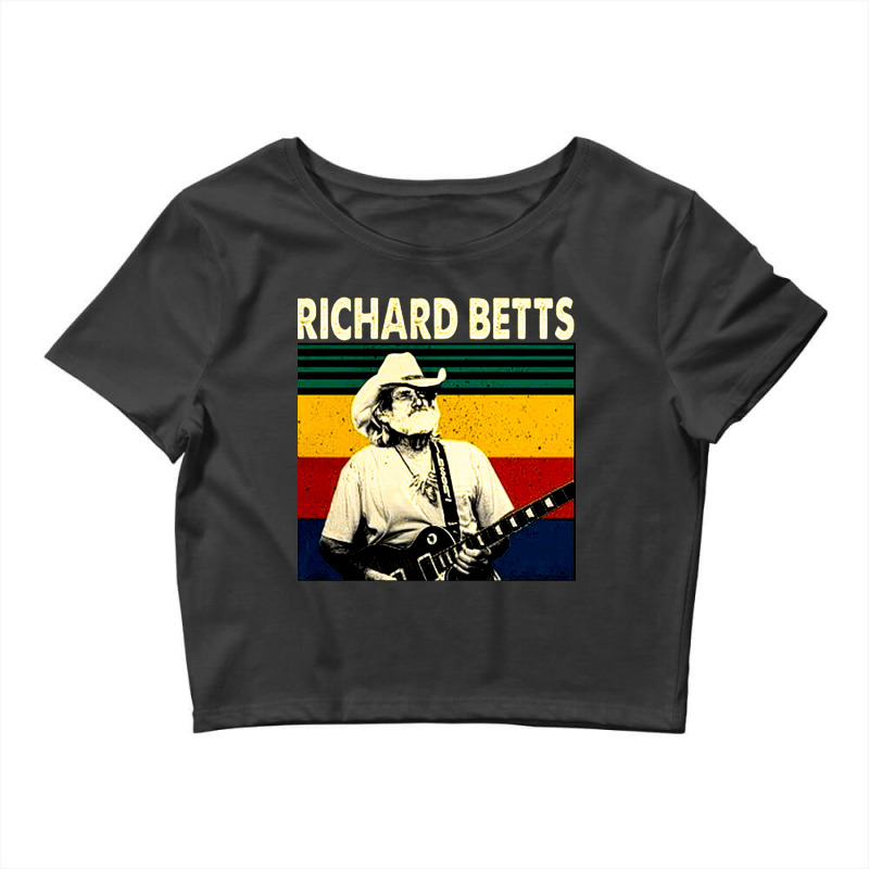 Richard Dickey Betts, Richard, Dickey, Betts, Richard Dickey Bett, Ric Crop Top by cm-arts | Artistshot