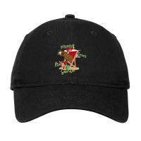 Merry Christmas From Santa Design Adjustable Cap | Artistshot