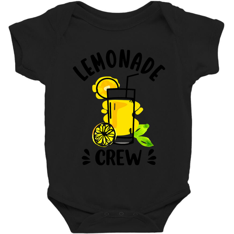 Lemonade Stand Boss Lemon Juice Gift Lemonade Crew Baby Bodysuit by cm-arts | Artistshot