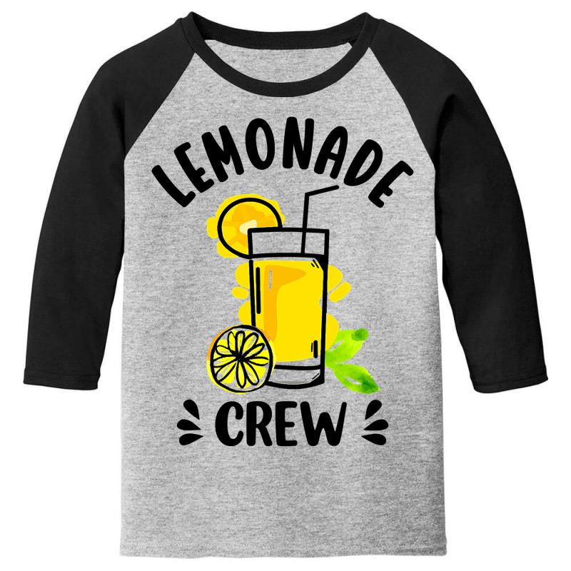 Lemonade Stand Boss Lemon Juice Gift Lemonade Crew Youth 3/4 Sleeve by cm-arts | Artistshot